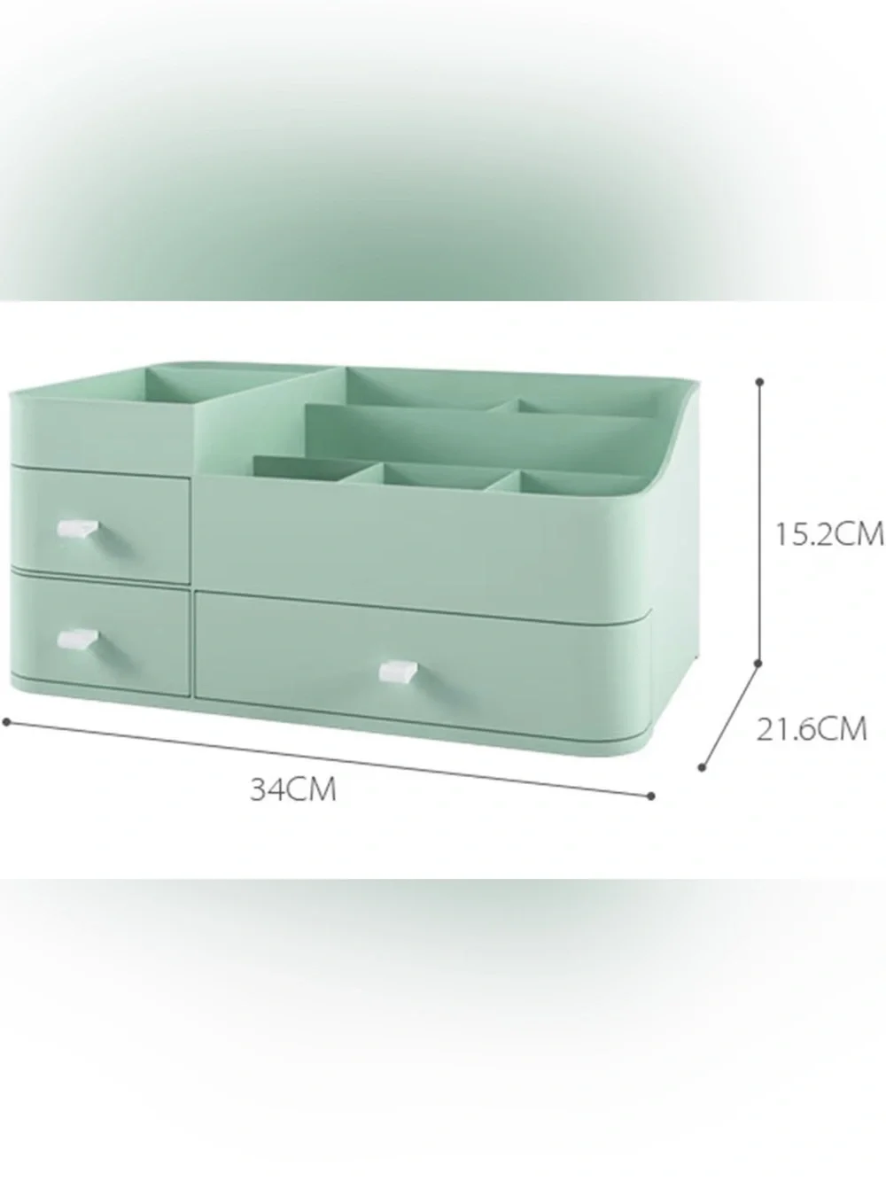 Cosmetic display case and organizer